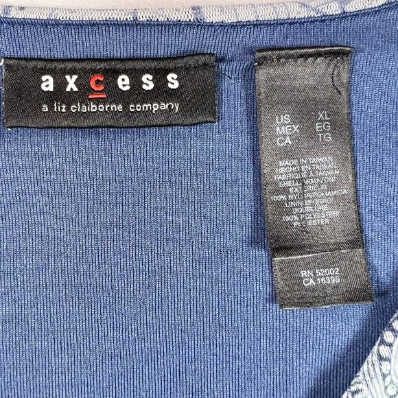 Vintage Y2K Axcess Babydoll Top XL Mesh Floral Boho Fairy Grunge Forest Feminine - Picture 4 of 8